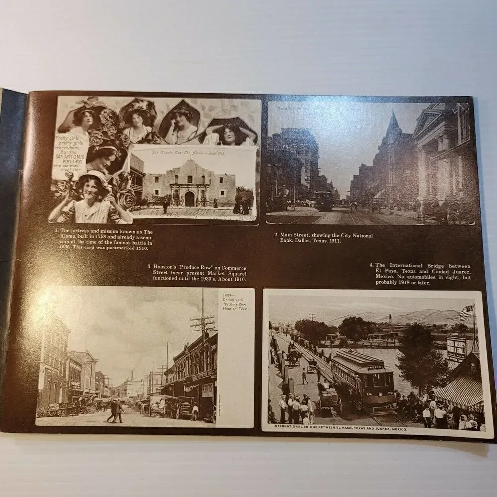 An Album of Old-Time Texas Postcards 32 Antique